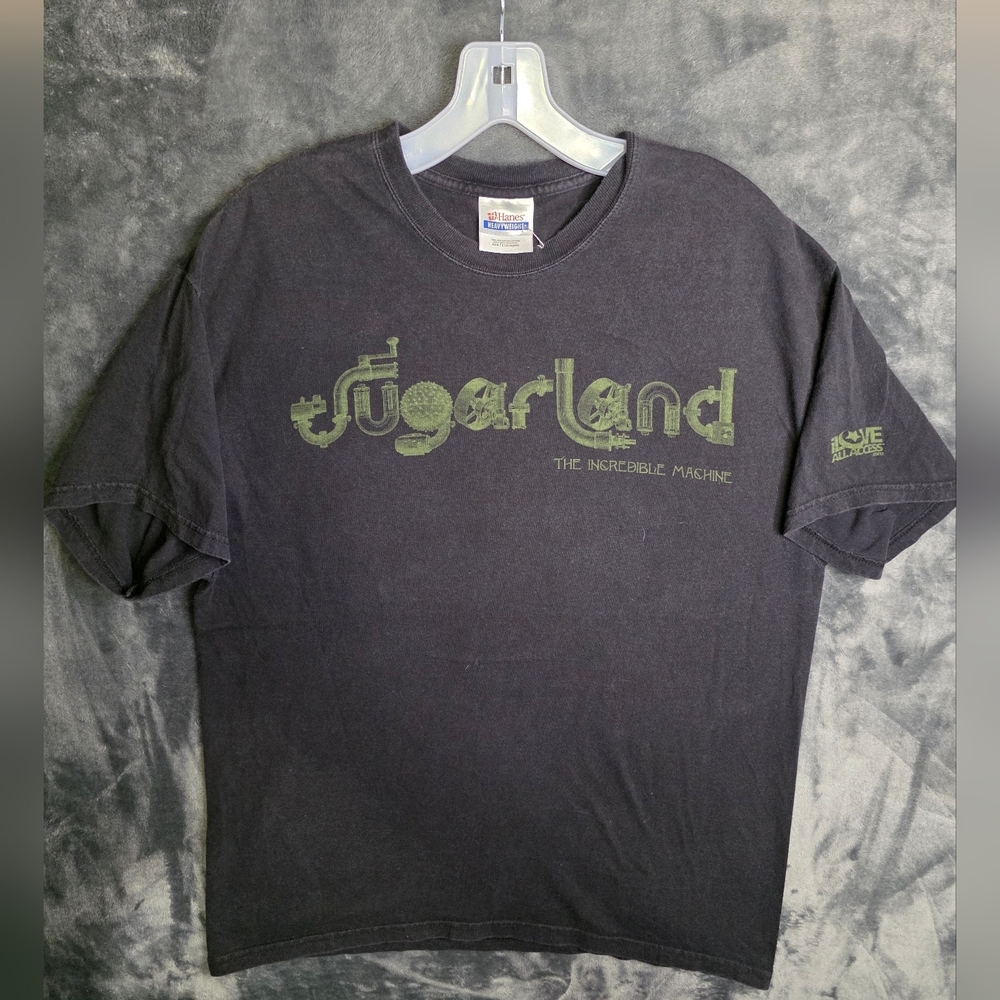 Hanes Heavyweight Sugarland The Incredible Machine T-Shirt